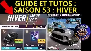 FH5 SEASON 53 WINTER GUIDE & TUTORIALS TO FINISH THE FESTIVAL. Forza Horizon 5. Pure performance.