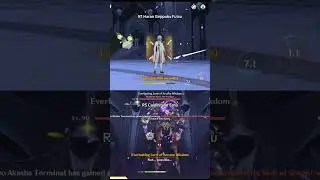 R1 Haran Geppaku Futsu VS R5 Calamity of Eshu #genshinimpactshorts