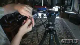 Libec PH9 Setup & in Action with Sony PMW EX3 camcorder