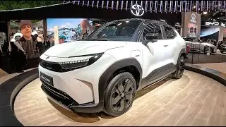 Toyota Urban Cruiser AWD full electric car auto SUV Premiere electric vehicle ev walkaround W2724