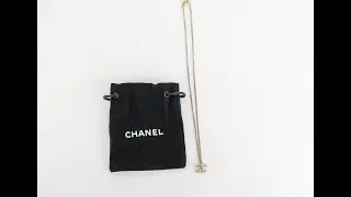 Authentic Chanel CC Logo Necklace