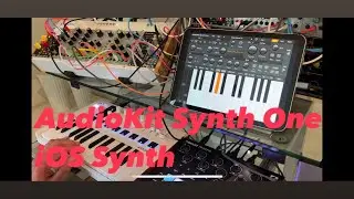 Best iOS Synthesizer: Synth One! Some filter sweeps