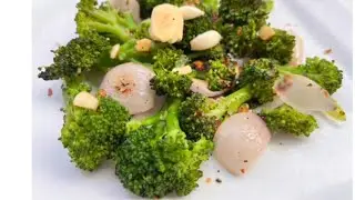5 min. Healthy Butter Garlic Broccoli 🥦🥦 Recipe l Broccoli recipe l weight loss broccoli stir-fry