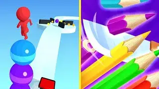 Stack Rider против Slice it All: прохождение игры на Android iOS XR3MT3