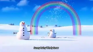 Weather Song for Kids 🌞❄️ | Learn Seasons & Weather