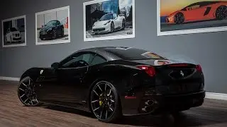 Ferrari California on Lexani Forged Sport Series Wheels
