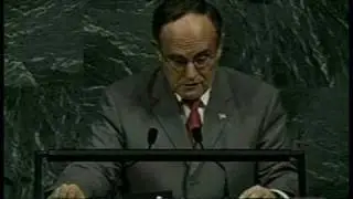 Rudolph Giuliani 9/11 Address to United Nations