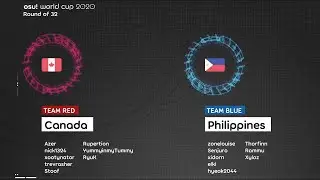 osu! World Cup 2020 Round of 32 | Canada vs Philippines