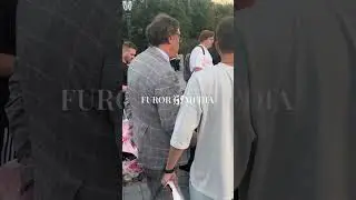 Mikhail Barschevsky arrived at Larisa Dolina's concert at the Kremlin. The prominent lawyer climb...