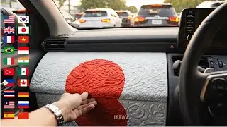 Stuck in a Heavy Traffic Jam: Which Country&rsquo;s Glove Box Would You Choose?