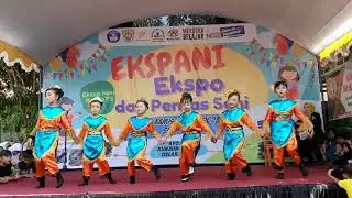 Tari Jamuran (Ekspani SD N 1 Sarirejo Kaliwungu Kendal - kelas 1A)