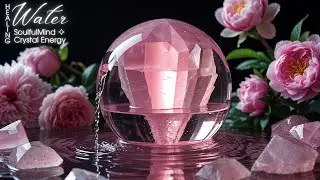 Rose Quartz Water Sounds LIVE 24/7 🌸💧 | Calm Heart, Emotional Healing & Relaxation