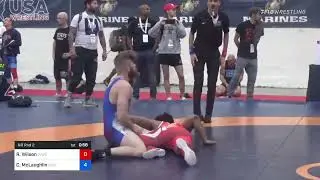 78 Lbs Rr Rnd 2 - Ramone Wilson, Las Vegas Wrestling Club Vs Charles McLaughlin, Valhalla Wrestlin