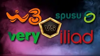 Speedtest Spusu vs Very Mobile vs WINDTRE vs Iliad (ran sharing W3) alle 2-3 del mattino