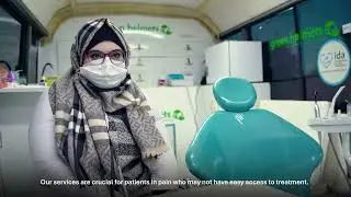 mobile dental clinic Empowering smiles in Aleppo's eastern region