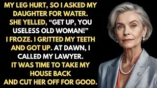 I Asked For Water And My Daughter Yelled: ‘Get Up, Useless Old Woman!’ — So I Called My Lawyer.