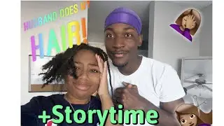 HUSBAND FOLLOWS VIRAL NATURAL HAIR TIKTOKS! | What did our family say about Getting Married at 20|