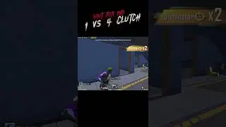 1 Vs 4 | PUBG 3.2 new update rank push