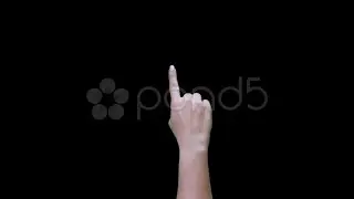 Gesture Prekeyed. Stock Footage