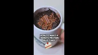 Как приготовить протеиновый кекс в кружке за 1 минуту