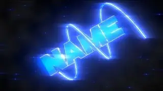FREE Blue Glow Sync Blender Intro Template #10