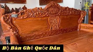 L&yacute; Do V&igrave; Sao Bộ B&agrave;n Ghế Ho&agrave;ng Gia Louis Ch&acirc;n 12 Gỗ Hương Đ&aacute; Được Gọi L&agrave; Bộ B&agrave;n Ghế Quốc D&acirc;n ???
