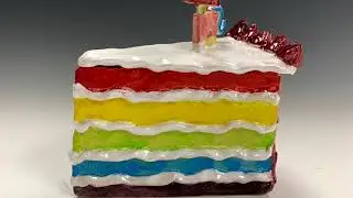 SLICE OF CAKE CERAMIC