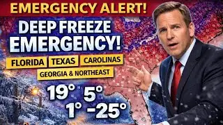 Emergency Deep Freeze Hits the U.S. 🌡️ Record Cold, States of Emergency & What Happens Next
