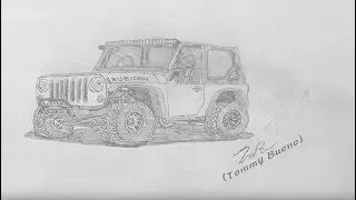 How to Draw a Jeep