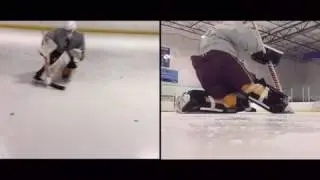 3E Goaltending Goalie Training - Figure 8 Z Drill