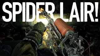 Finding NOTHING But FEAR Inside THE SPIDER LAIR! | Metro Last Light Redux