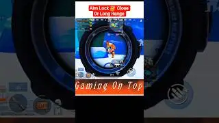 Aim Lock 🔐 Close Or Long Range 🔫 || #bgmi #pubgmobile