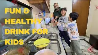 Healthy Milkshake for Kids | Banana & Dates Power Drink