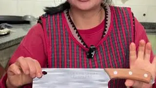 重庆大足龙水锻打钢刀，到手八件套，锋利又耐用，需要的姐妹们，来视频左下角小黄车看看。#容姐和龙二的乡村生活