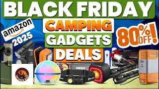 Huge 80% Savings! 50 Black Friday Amazon Camping Gadgets Deals 2025 You Can&rsquo;t Miss