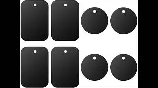 DSTELIN Magnetic Phone Mount Metal Plate Review 🚗 Worth Buying?
