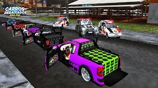 CARROS REBAIXADOS ONLINE | ROLE COM AS SAVEIRO G5 DEBOXE REBAIXADA E FOMOS PARADOS !