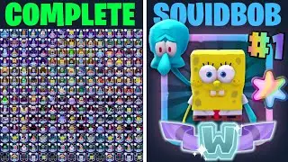 I Completed The ENTIRE Index for Prismatic SQUIDBOB in Spongebob Tower Defense