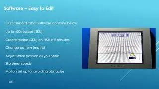 Fuji Robotic Palletizer Introduction