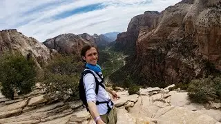 Dangerous Mountain Hiking in Zion and Staying on BLM Land for my First Time
