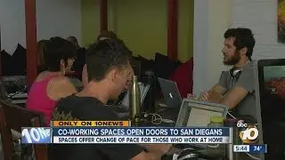 Co-working spaces open doors to San Diegans