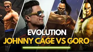 The Evolution of Johnny Cage vs Goro in Mortal Kombat Games (1992&ndash;2025)