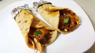 Chicken Wrap| Spicy| Indian Style