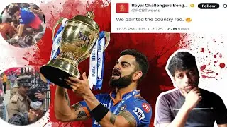 IPL Celebration| RCB,sends Fans to their Graves| M. Chinnaswamy Stampede,Bangalore| Chandan Naskar