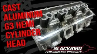 Blackbird Performance Cast G3 Hemi Cylinder Head
