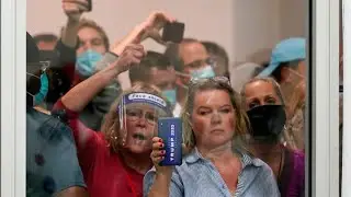 With US election still undecided, Trump supporters take to the streets
