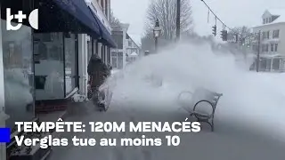La plus grande temp&ecirc;te de glace en dix ans &mdash; 120 millions sous 'si&egrave;ge arctique'