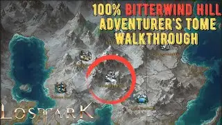 Lost Ark | Guided - Bitterwind Hill - 100% Adventurer's Tome Completion & Seeds