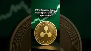 XRP&rsquo;s Coinbase Supply Crash Sparks Q4 Rally Speculation  #crypto #shorts