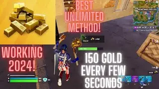 (EASIEST!) WAY TO GET MAX GOLD FAST IN FORTNITE